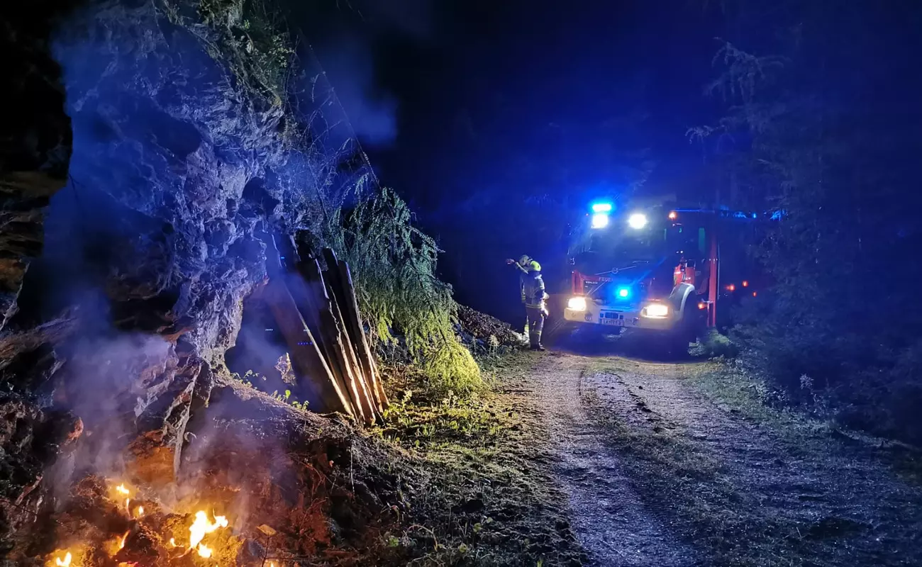 11.05.2020 – Kleiner Brand im Freien