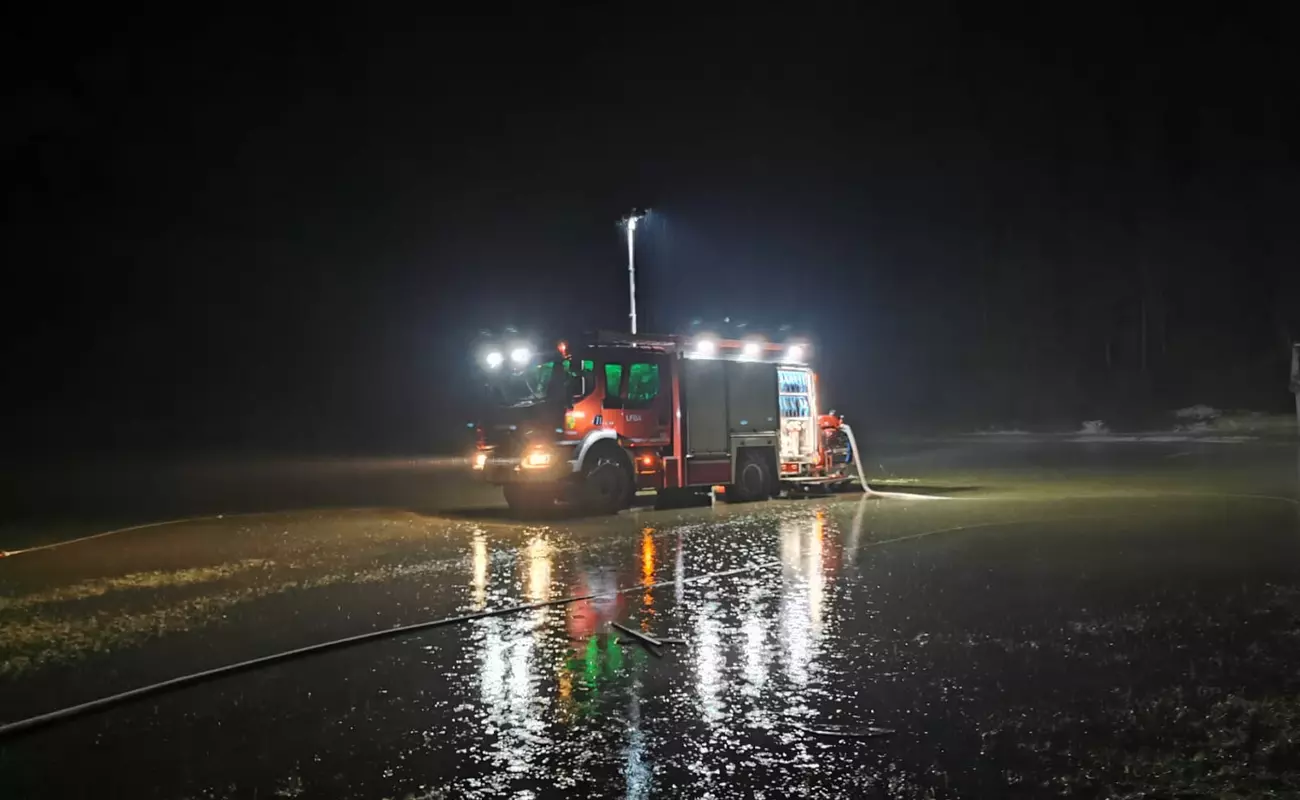 Unwettereinsätze infolge starker Regenschauer