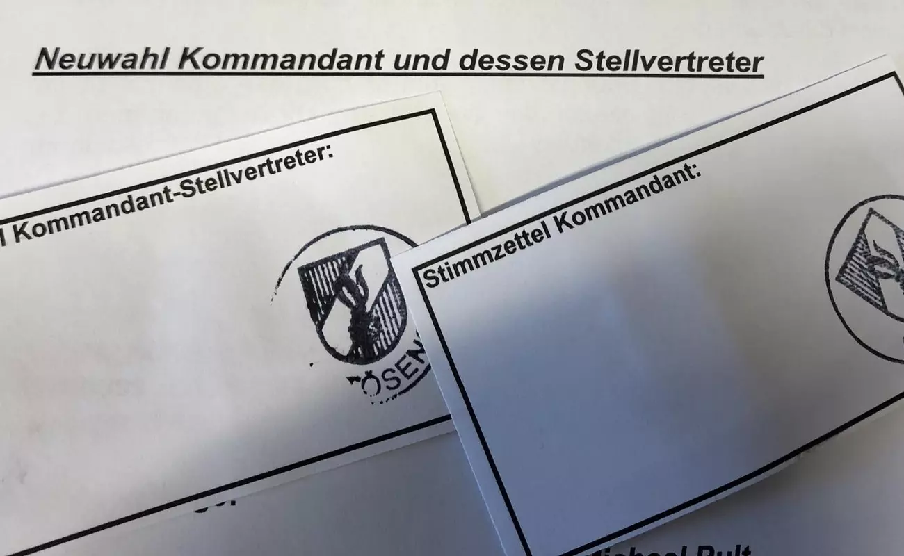 Neuwahl Kommando - 22.11.2020