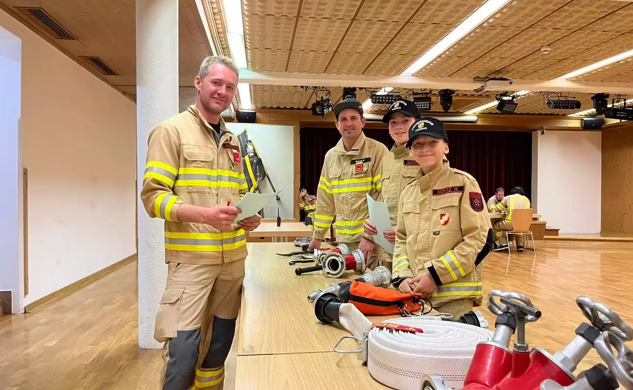 Wissenstest der Feuerwehrjugend 2022